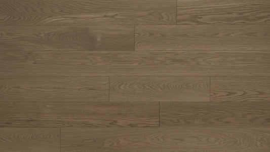 Vidar European White Ash 6” – Toffee Crunch medium brown wirebrushed engineered hardwood flooring