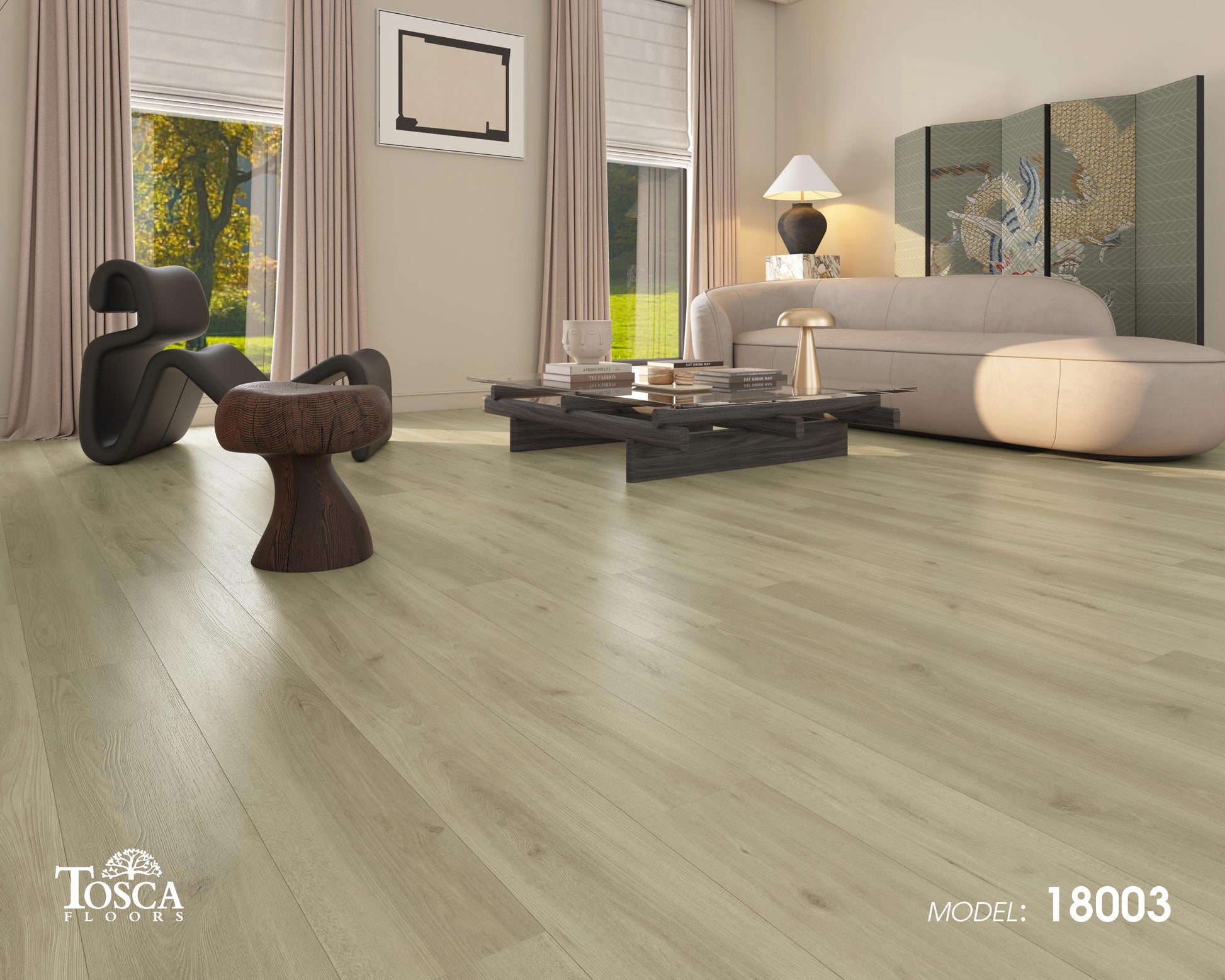 Tosca Floors 7mm SPC Vinyl Plank Flooring – Natural Wood Collection
