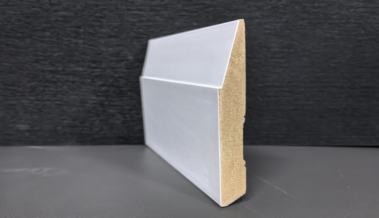 MDF Primed Baseboards – Colonial & Bevel Step Styles – Rexwood Flooring
