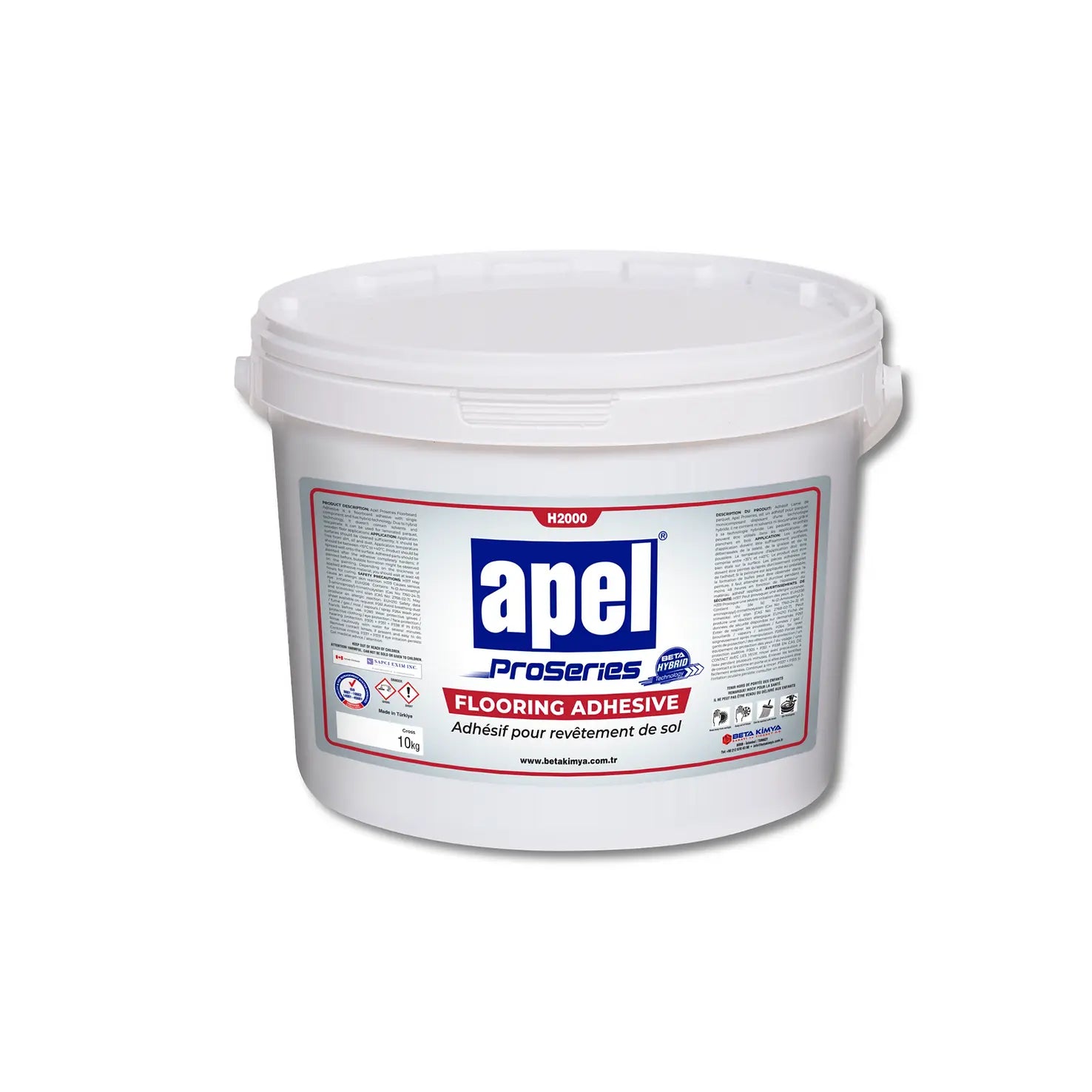 Apel H2000 Flooring Adhesive bucket – hybrid parquet glue