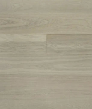 Vidar European White Ash 7 – Frost White light-toned engineered hardwood flooring sample