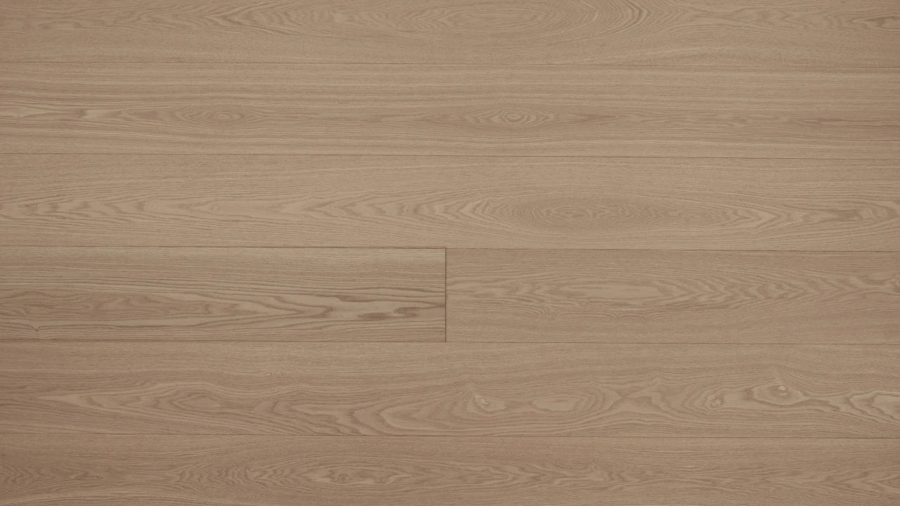 Vidar European White Ash 6” – Sandy soft tan wirebrushed engineered hardwood flooring