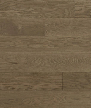 Vidar European White Ash 6” – Toffee Crunch medium brown wirebrushed engineered hardwood flooring