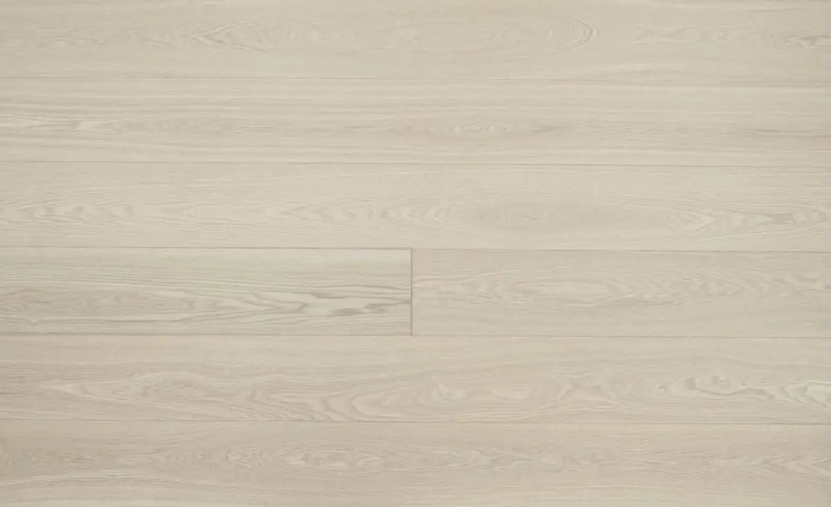 Vidar European White Ash 7 – Sandy neutral wirebrushed engineered hardwood flooring sample