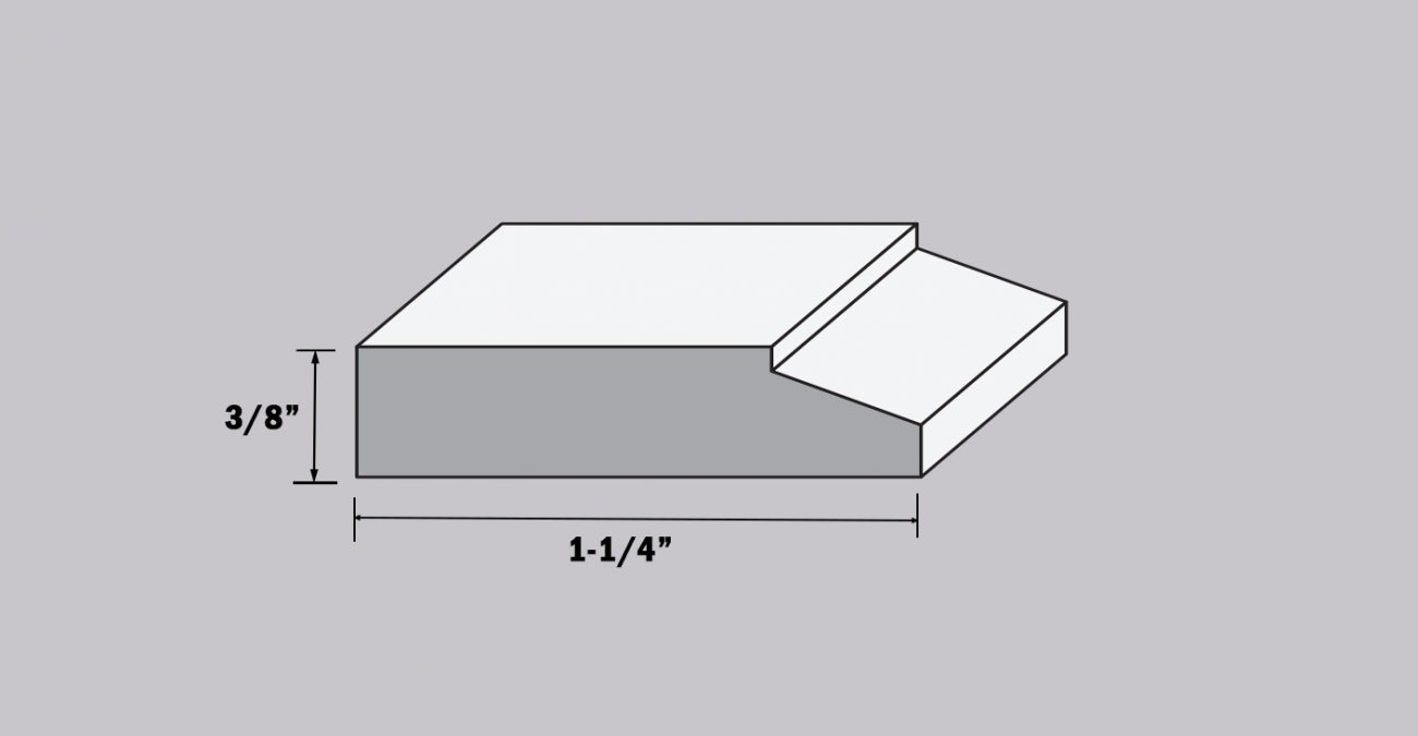 MDF Primed Shoe Mouldings – Colonial, Bevel Step & Modern Styles