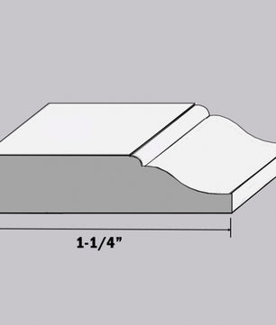 MDF Primed Shoe Mouldings – Colonial, Bevel Step & Modern Styles