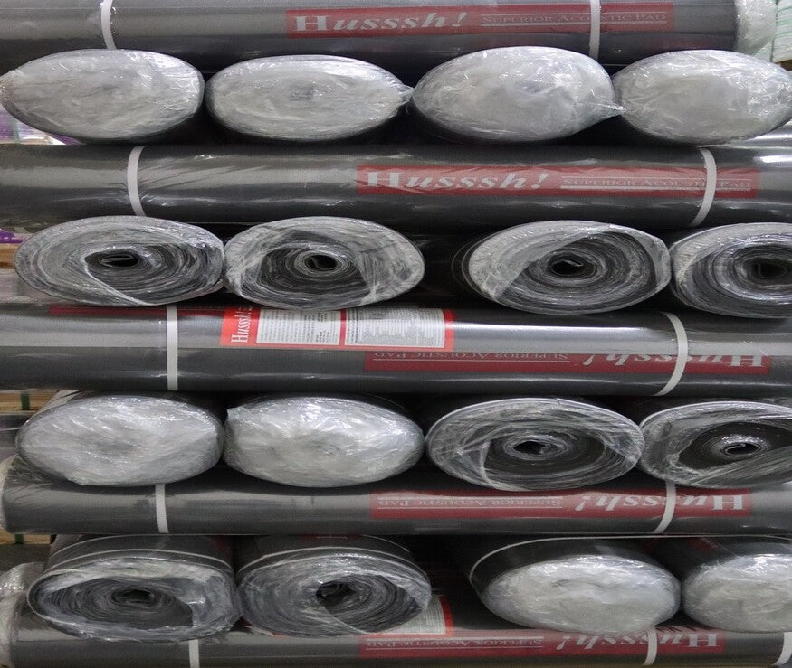 Husssh! Superior Acoustic Pad – 3mm Premium Flooring Underlay
