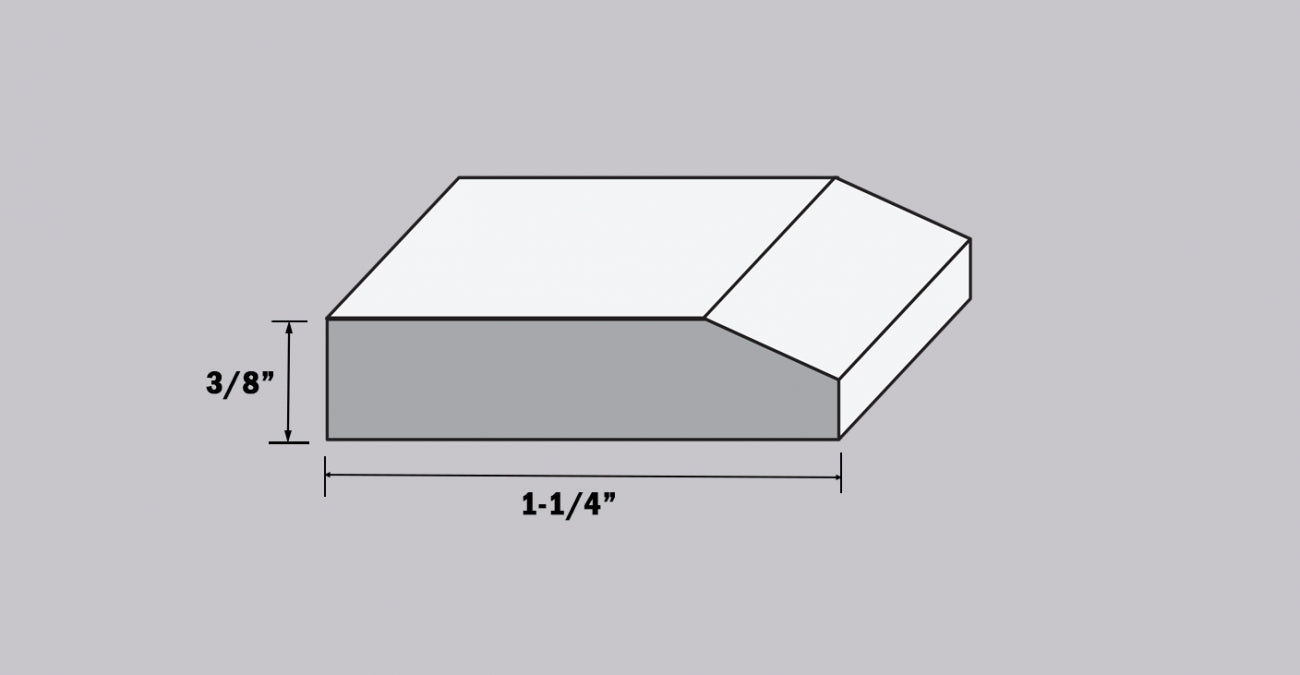 MDF Primed Shoe Mouldings – Colonial, Bevel Step & Modern Styles