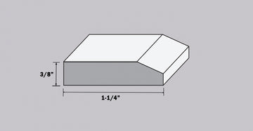 Modern Edge Base Shoe Molding