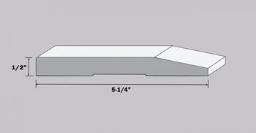Modern Edge Bevel Baseboard 5